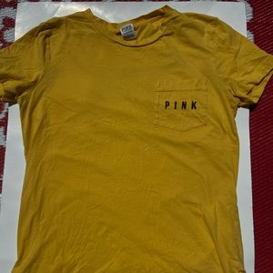 Yellow Tee shirt from PINK